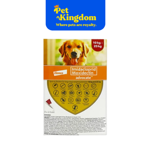 ADVOCATE DOG LRG 11-25KG / PIPETTE - RX
