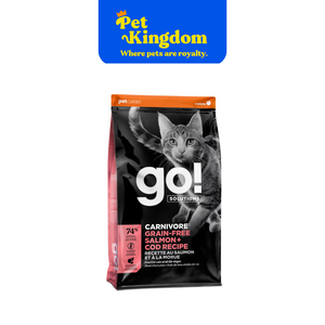 GO! SOLUTIONS CARNIVORE SALMON + COD CF 3LB
