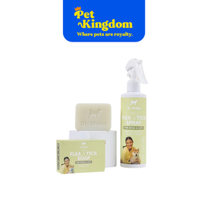 Dr. Shiba Anti Flea & Tick Bundle - Spray & Soap