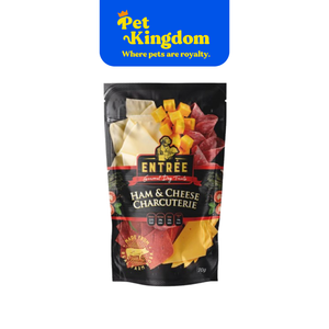 ENTREE: GOURMET DOG TREATS HAM AND CHEESE CHARCUTERIE 70G