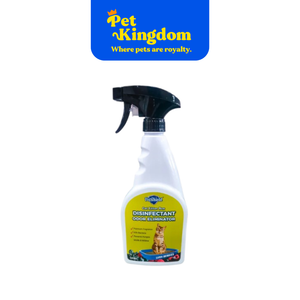 VETSHIELD CAT LITTER BOX DISINFECTANT ODOR ELIMINATOR- LUSH BERRIES 500 ML