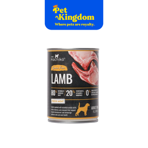 HACHIKO LAMB CANNED WET DOG FOOD (GRAIN FREE) 375G