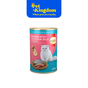 SMARTHEART CANNED CAT SARDINE WITH CHICKEN IN JELLY 400G