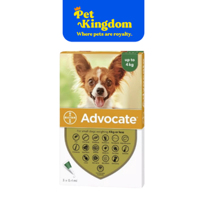 ADVOCATE DOG SMALL 4-10KG - RX