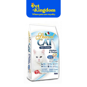 MONGE - SPECIAL CAT - CHICKEN & TURKEY 7KG - (ALL LIFE STAGES)