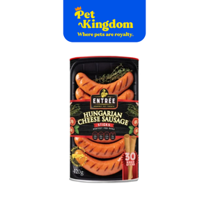 Entree Biggie Sticks Dog Treats Hungarian Cheese Sausage 420g