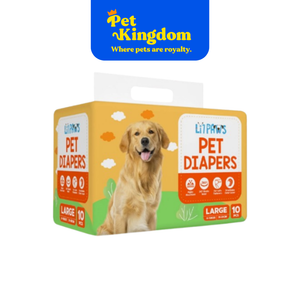 LIL PAWS PET DIAPER LARGE 10S