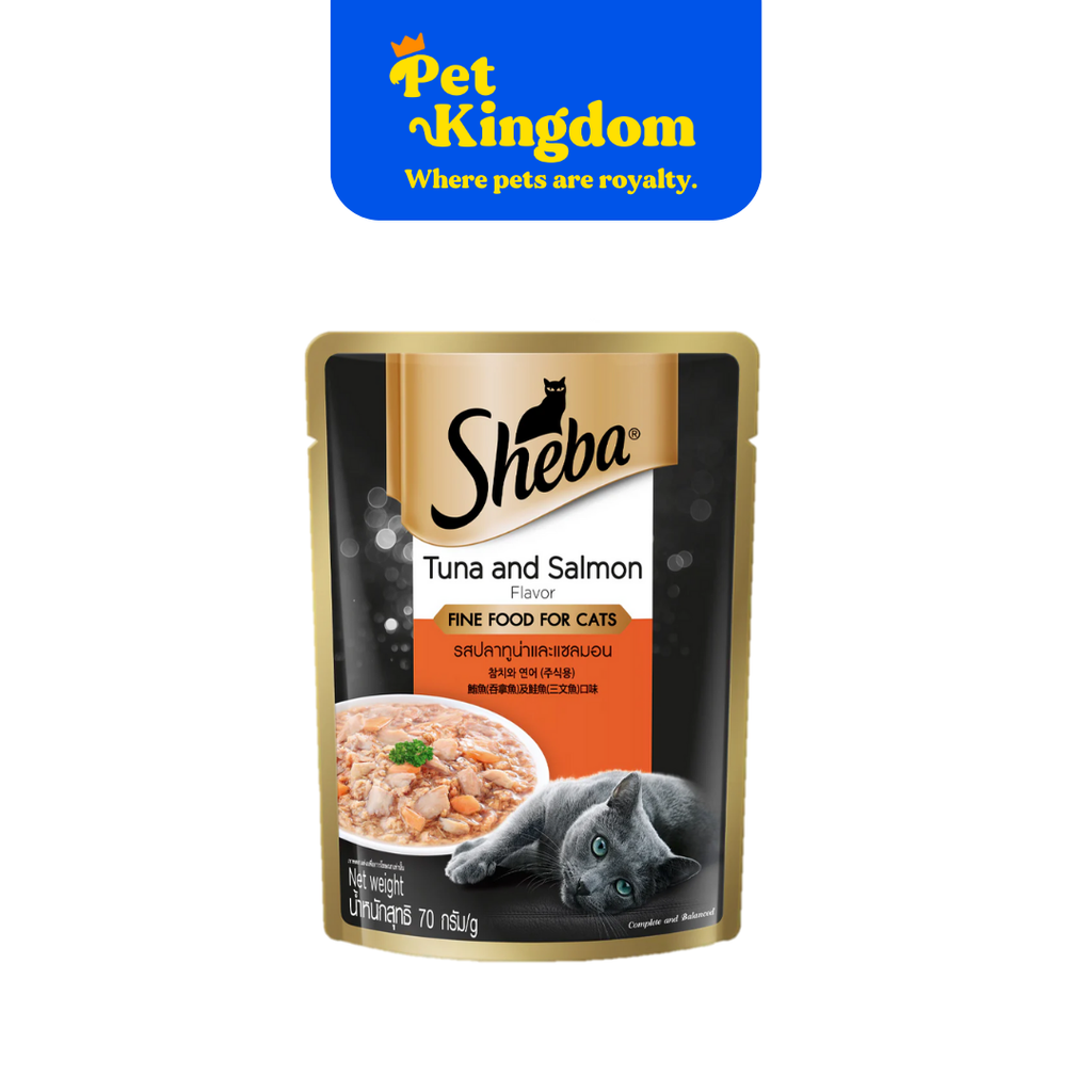 SHEBA Pouch Tuna & Salmon 70g