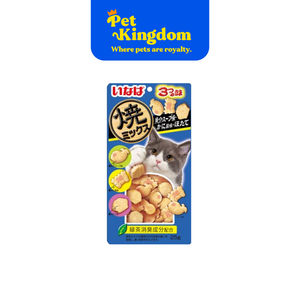 QSC125 - CIAO SOFT BITS MIX CHICKEN FILLET WITH DRIED BONITO SEAFOOD & CRAB FLAVOR 25G