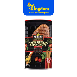 Entree Biggie Sticks Dog Treats Greek Grilled Lamb Chops 420g
