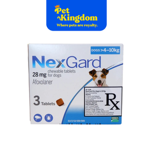 NEXGARD CHEW TABLET MEDIUM 4-10 KG - RX