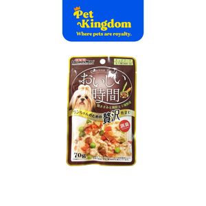 DOGGYMAN POUCH FEAST CHICKEN & LIVER ODOR FREE (LOW FAT) 70G