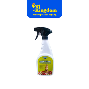 VETSHIELD CAT LITTER BOX DISINFECTANT ODOR ELIMINATOR- BLOSSOM BLISS 500 ML