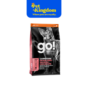 GO! SOLUTIONS CARNIVORE SALMON + COD DF 22LB
