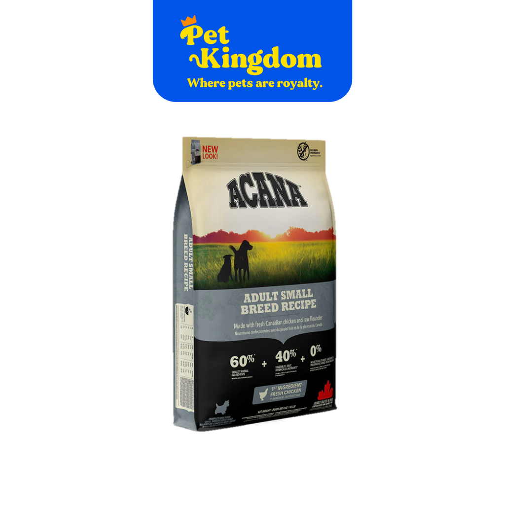 ACANA ADULT SMALL BREED RECIPE 6 KG – Pet Kingdom ACANA ADULT SMALL BREED RECIPE 6 KG – Pet Kingdom