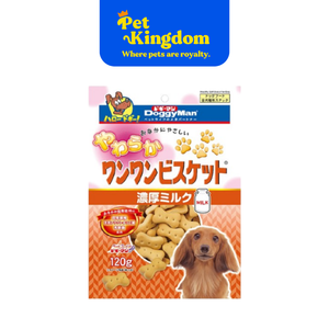 DOGGYMAN SOFT BISCUIT WITH RICH MILK 120G