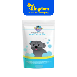 PAMPERED POOCH SOAP TICK AND FLEA 70G