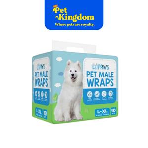 LIL PAWS MALE WRAP LARGE-X LARGE 10S