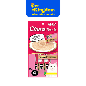 SC74 - CIAO CHURU TUNA WITH COLLAGEN 14GX4