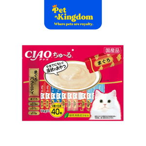 SC131 - CIAO CHURU TUNA & SCALLOP MIX 14GX40 (SC101, SC125, SC127, SC129)