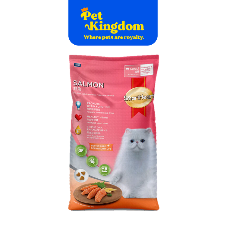 SMARTHEART CAT ADULT SALMON 7KG