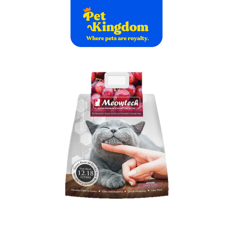 MEOWTECH - CAT LITTER (GRAPE) 12.18L
