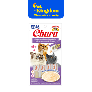USA608A - INABA CHURU CHICKEN WITH SHRIMP FLAVOR RECIPE 14GX4