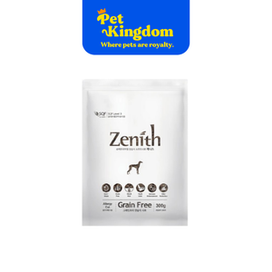 ZENITH PREMIUM SOFT TYPE DOG FOOD LAMB, CHICKEN & RICE (BLUE-MINI BITE) 300G