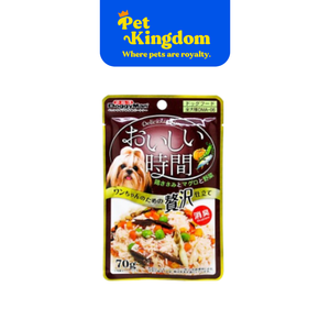 DOGGYMAN POUCH FEAST CHICKEN & TUNA ODOR FREE (LOW FAT) 70G