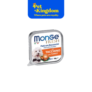 MONGE FRESH 100G. - TURKEY/TACCHINO (32PC/BOX)