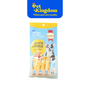 SMARTHEART DOG CREAMY TREATS CHICKEN & PUMPKIN 60GX24